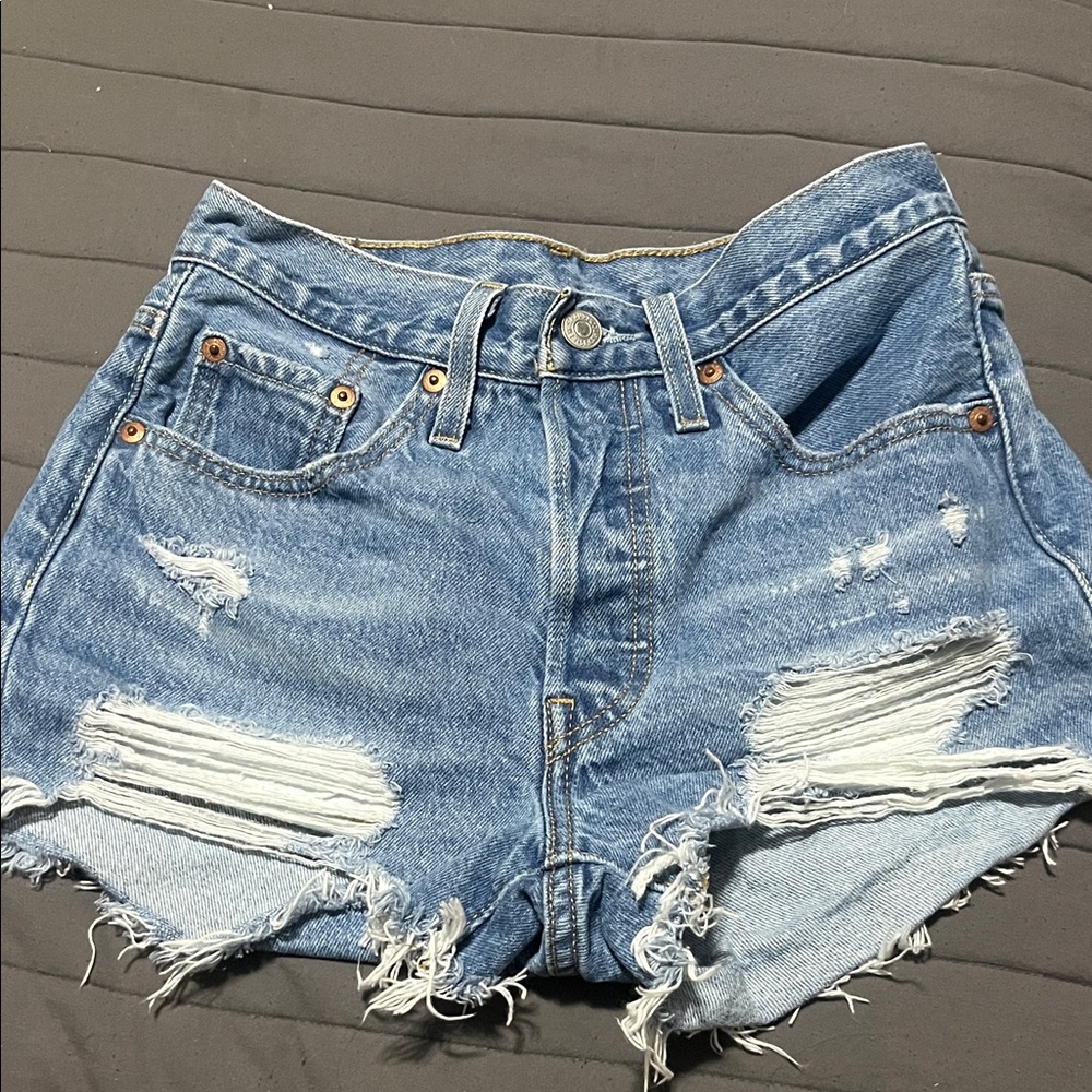 Levi’s Blue Jean Shorts